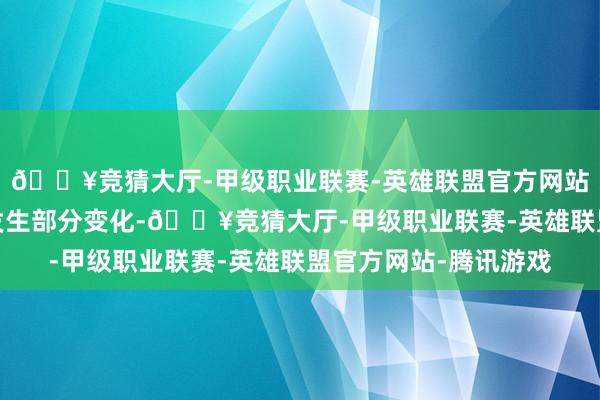 🔥竞猜大厅-甲级职业联赛-英雄联盟官方网站-腾讯游戏岑岭时段发生部分变化-🔥竞猜大厅-甲级职业联赛-英雄联盟官方网站-腾讯游戏